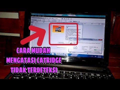 Video: Cara Menukar Kartrij Pada Pencetak