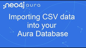 Importing CSV Data into Neo4j Aura Free Tier