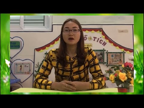 Video Dạy học trực tuyến- Thơ Hoa kết trái- Cô Trang- Mầm... - YouTube