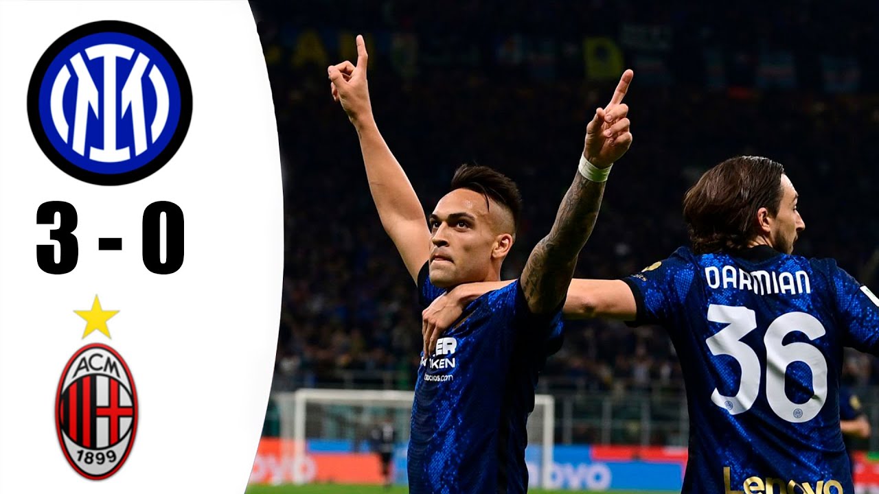 Inter Milan vs AC Milan 3-0 | All Goals & Highlights | Coppa Italia 2021/22