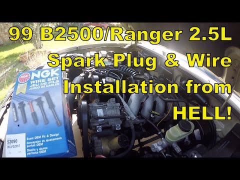 1999-mazda-b2500-ford-ranger-changing-spark-plugs-and-wires