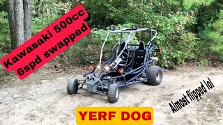 Yerfdog 500cc kawasaki swapped