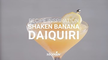 Recipe Inspiration: Shaken Banana Daiquiri