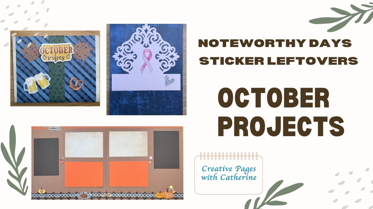 Finishing my Noteworthy Days Stickers: October Edition!