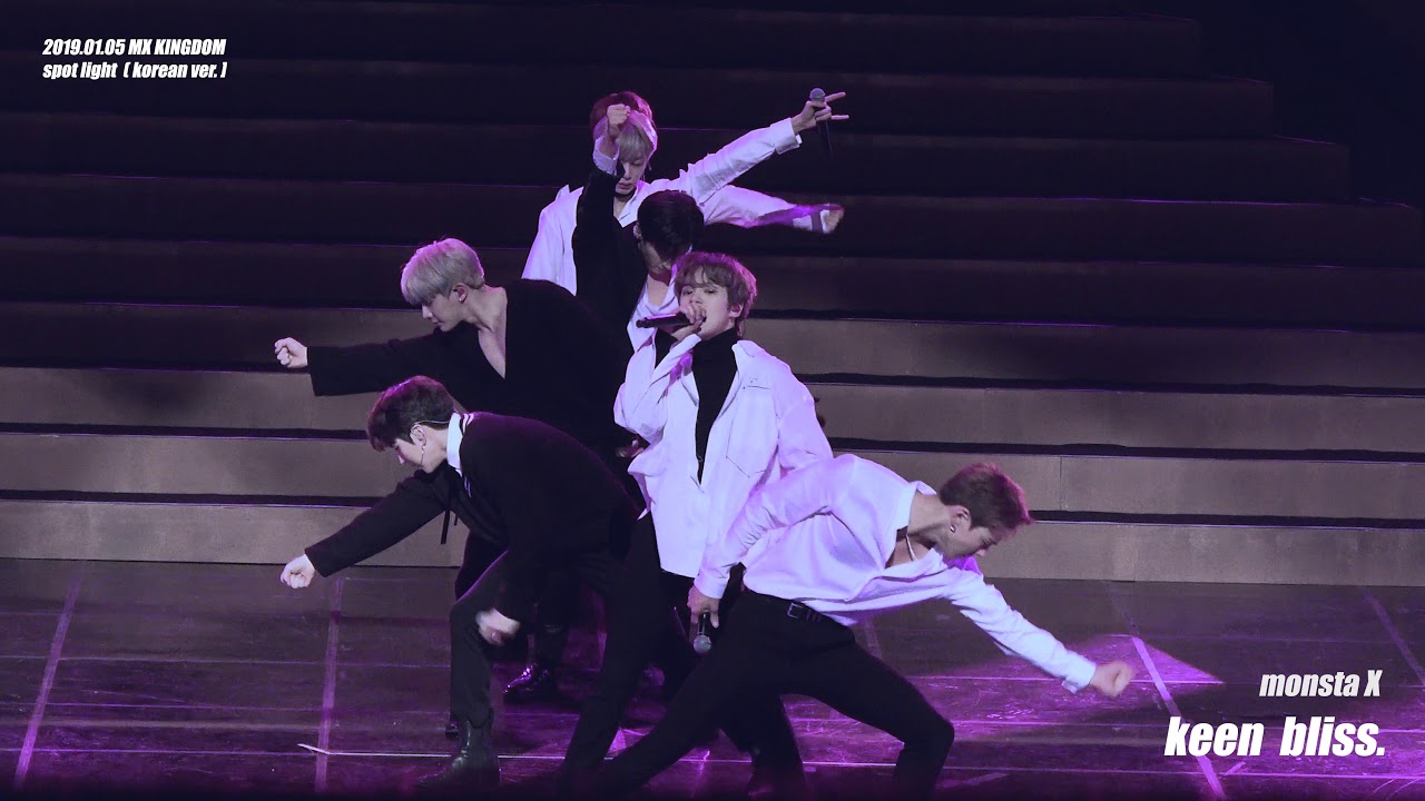 [fancam] 190105 몬스타엑스 MONSTA X 팬콘서트 스팟라잇 spot light (kor ver.) 직캠