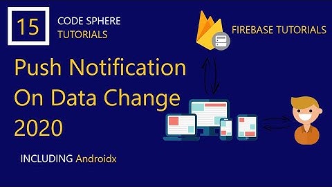 Send Notification on Data change in firebase Database || Firebase Notifications