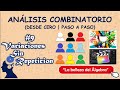 9/27 - Variaciones Sin Repeticion | Analisis Combinatorio (DESDE CERO | PASO A PASO)