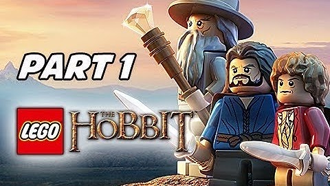 LEGO: The Hobbit Walkthrough Part 1 - Erebor & Burglers (PS4 1080p Gameplay)