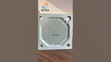 Various types of filter press filter plates can be customized. #filterpress #filterplate