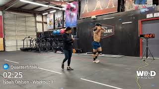 2022 CrossFit Games Quarterfinals #1 | Noah Ohlsen