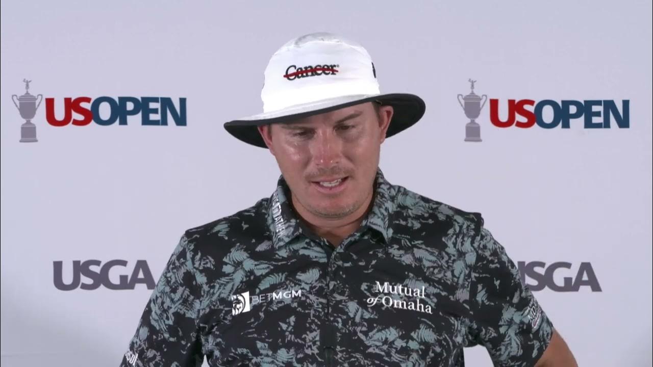 Joel Dahmen Friday Flash Interview 2022 US Open Championship · Round 2