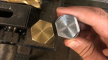 How to Machine Round Stainless Material into Hex Shape on Milling Machine