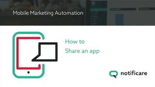 How to Share an app from the Dashboard