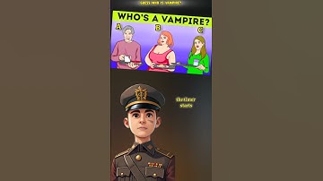 Who is vampire?  #riddlechallenge #riddleoftheday #enigma #logicpuzzles