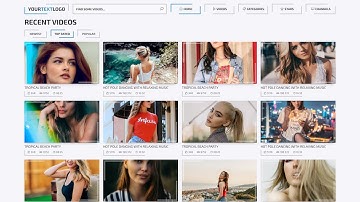 SXT18 - HTML5 Video Website Template - Color Version 3