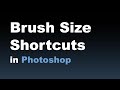 Top 3 Photoshop Brush Size and Hardness Shortcut Keystrokes (one I wish I had known when I started)