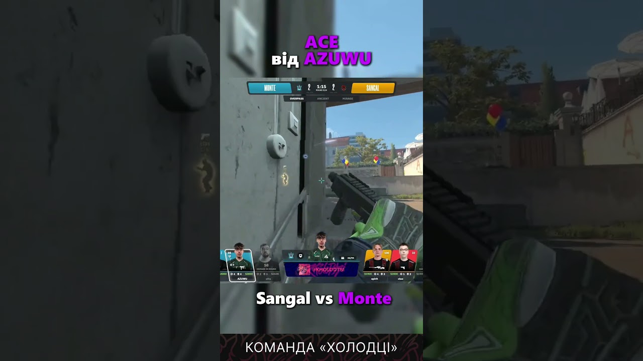 ACE від AZUWU | Sangal vs Monte | CCT Season 3 