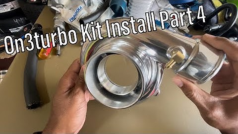 How to clock and install On3 turbo kit on your Mustang. Part 4 install video