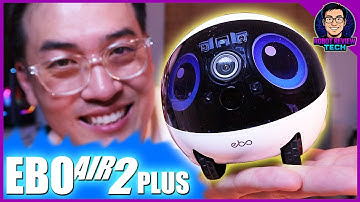 EBO Air 2 Plus (10% korting) - Ontdek de TOEKOMST van slimme huisrobotica!