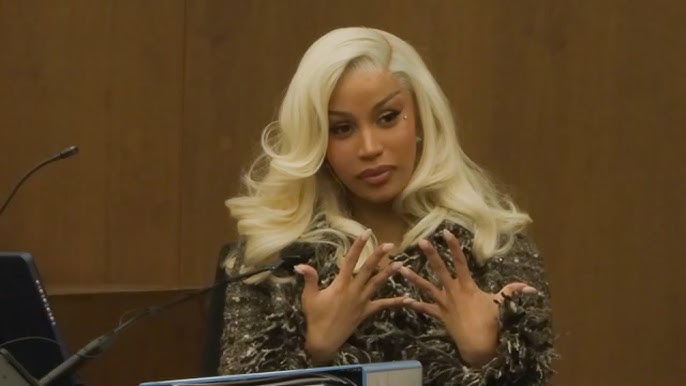 Rapper Cardi B takes the stand in civil assault case trial
