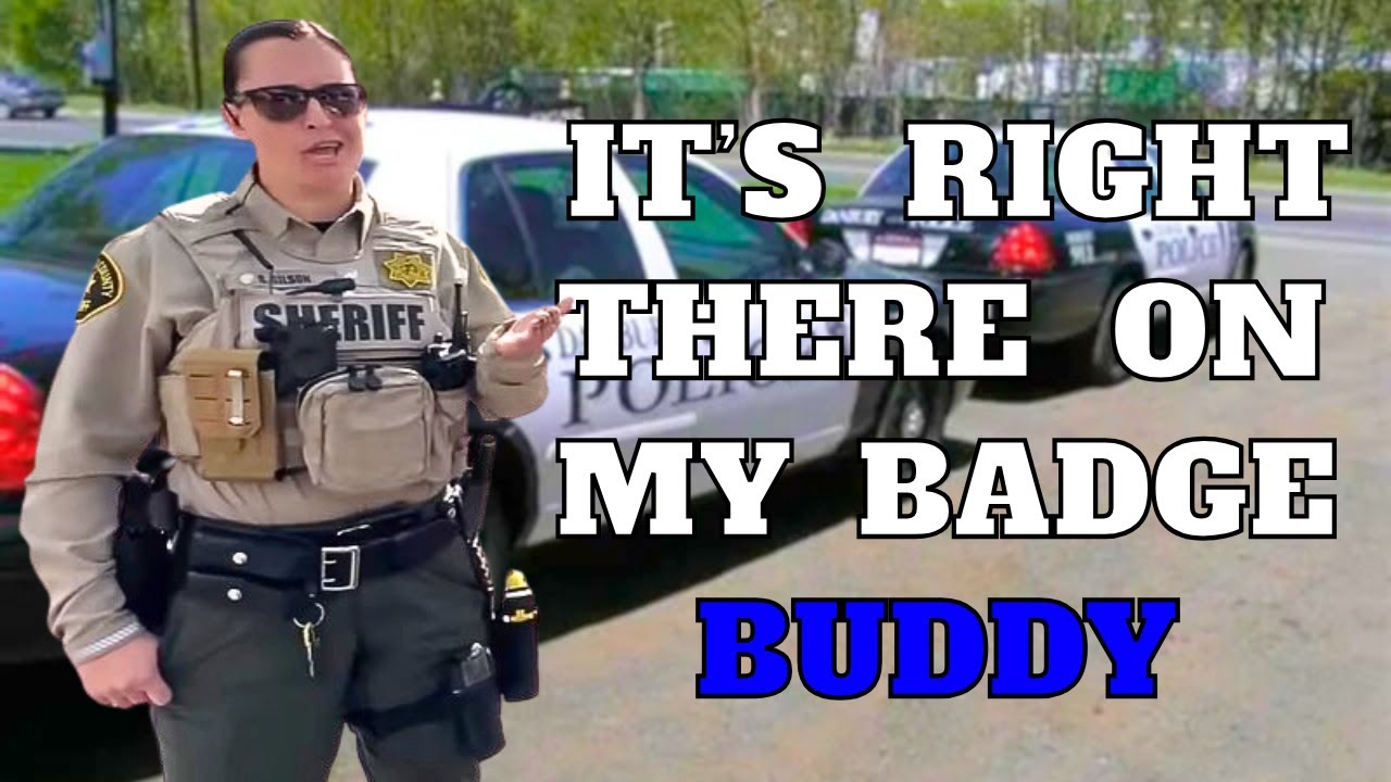 Самолюбие женщины-полицейской было подвергнуто критике со стороны гражданина, снявшего видео...