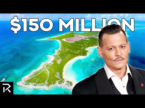 Vidéo: Un aperçu de la vie de 2 millions de dollars par mois de Johnny Depp