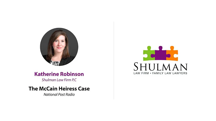 Katherine Robinson on the McCain heiress case - Na...
