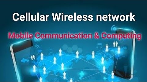 Cellular wireless network