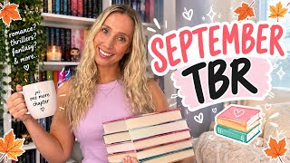 Details MY SEPTEMBER 2026 TBR 🍂📚 | the COZIEST fall books + books I NEED to read Guide