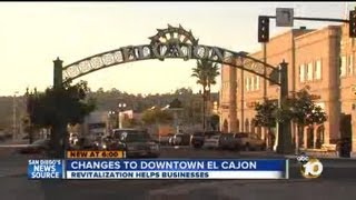 Downtown revitalization helping small business in El Cajon