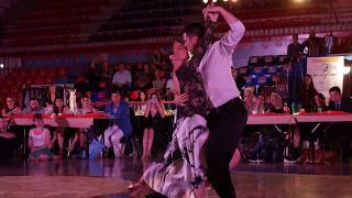 Vaggelis Hatzopoulos & Marianna Koutandou - Schindlers List Theme Tango Unchained Festival 2018