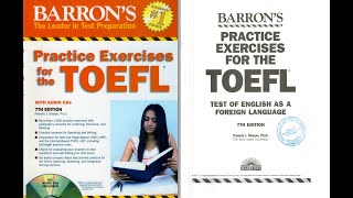 Barron's practice exercises for the TOEFL 7th Edition (ebook+audio) - CD1