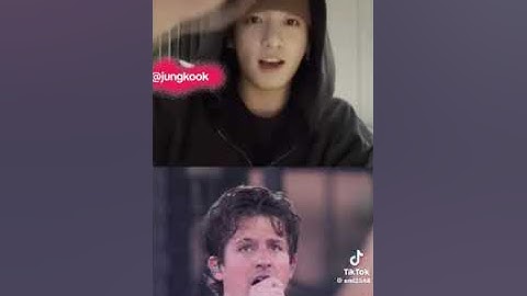 Charlie Puth left and right feat Jungkook live performance TikTok