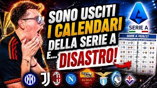 The SERIE A schedules are OUT and… DISASTER!
