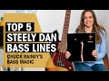 Top 5 Steely Dan Bass Lines | Chuck Rainey | Julia Hofer | Thomann