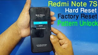 Mi Redmi Note 7S / Redmi 7 Hard reset / pattern unlock 100% solve