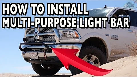 How To Install a Multi-Purpose Truck Light Bar on ...