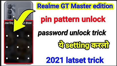 Realme gt master edition hard reset pattern unlock /how to unlock pin pattern realme gt  master