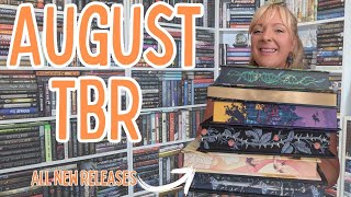AUGUST TBR: ALL New Release Books!
