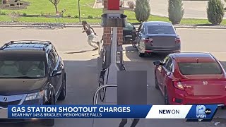 Video shows shootout at Woodman's gas station in Menomonee Falls