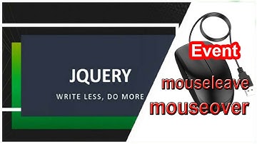 jQuery Mouse Events Tutorial in Bangla 03 (Live Class)