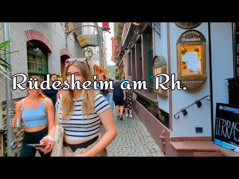 Rüdesheim Germany a picturesque little town on the banks of the rhine| Rüdesheim am rhein walk tour