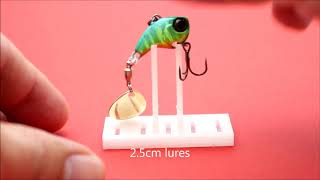 Adjustable lure stand