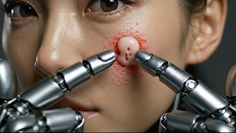 Ai Robot Squeezes Pimples- Satisfying ASMR 