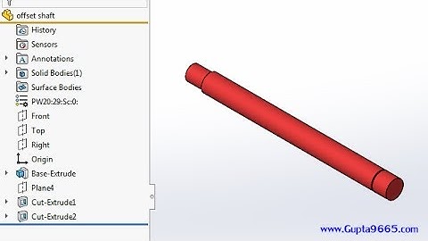 What’s New in SOLIDWORKS 2017: Clean Feature Tree