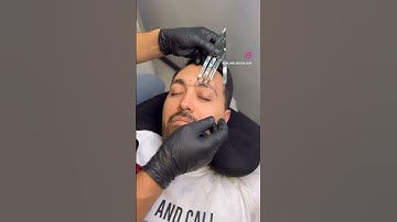 Microblading for men brows  میکروبلیدینگ ابرو اقایان.   #boldbrows #menbrows #brows #phibrows