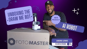Unboxing the Draw Me Bot by Foto Master! NEW PROUCT