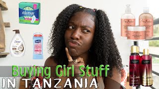 How to shop for “GIRL STUFF” in Tanzania