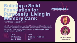 Building a Solid Foundation for Purposeful Living Webinar- July 2025