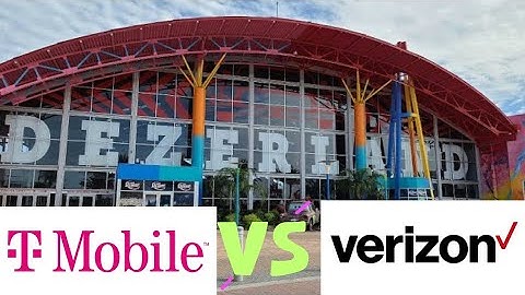 Verizon verses T- Mobile  | Tanglelo, FL | Cellular Network Testing at Dezerland Park Orlando